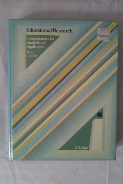 Educational Research Competencies for Analysis and Applications 9th Edition